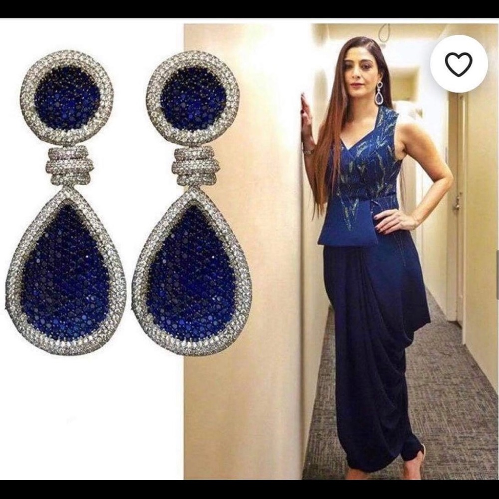 CZ earrings